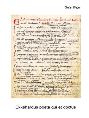 cover image of Ekkehardus poeta qui et doctus